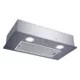 Iebūvējamā tvaika nosūcējs CANDY CBG625/1X, 520 mm platums, 207 m³/h, oglekļa filtrs, rotācijas vadība, sudrabs