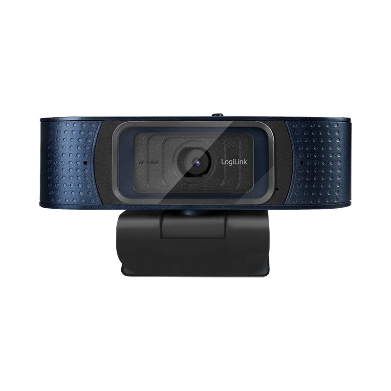 LogiLink HD USB Pro tīmekļa kamera Full HD ar automātisko fokusu un privātuma vāciņu