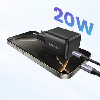 UGREEN X512 20W GaN 1x USB-C Tīkla Lādētājs - Melns