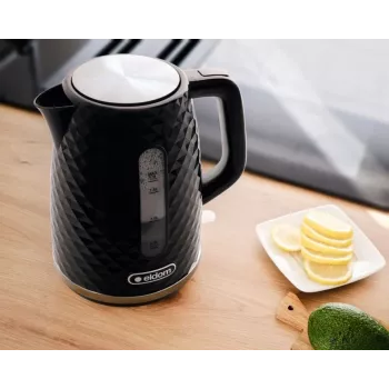 Tējkanna ELDOM ELLI, 1.7 l, 2200 W, melna, Strix