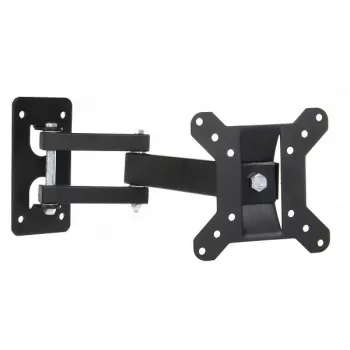 TV sienas stiprinājums LIBOX LB-200 17″–32″ (43.2–81.3 cm), VESA 50×50–100×100, max 25 kg, melns