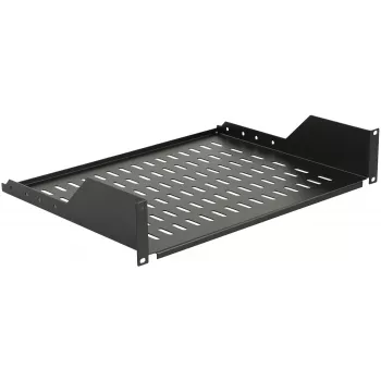Rack plaukts LOGON RAS210BL Melns 30 kg 19 collu
