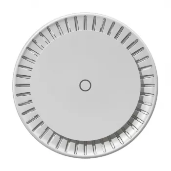 Piekļuves punkts MikroTik cAP ax griestu montāžai Wi‑Fi 6 divjoslu 2.4 GHz/5 GHz, 1774 Mbps, 2x RJ45, IP20, RouterOS