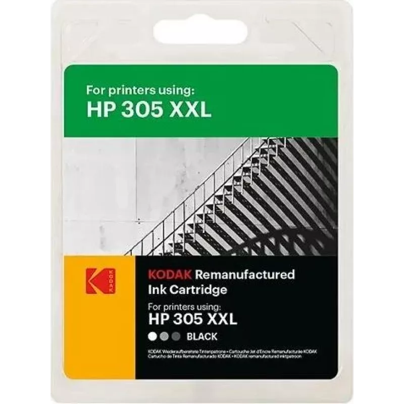 KODAK 185H030561 HP DJ2300 Tinte BK HC HP305XXL 18ml 700Lpp. XXL