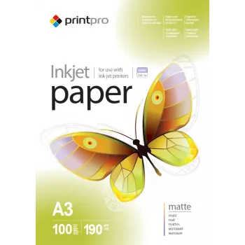 Fotopapīrs ColorWay PrintPro PME190100A3 190 g/m² A3 100 loksnes