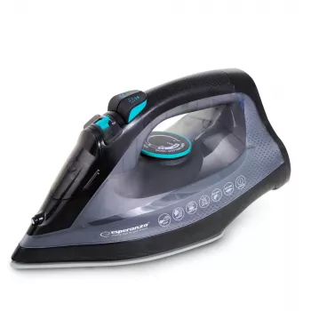 Gludeklis Esperanza EHI010 ar keramikas zoli, pelēks/melns, 2600 W