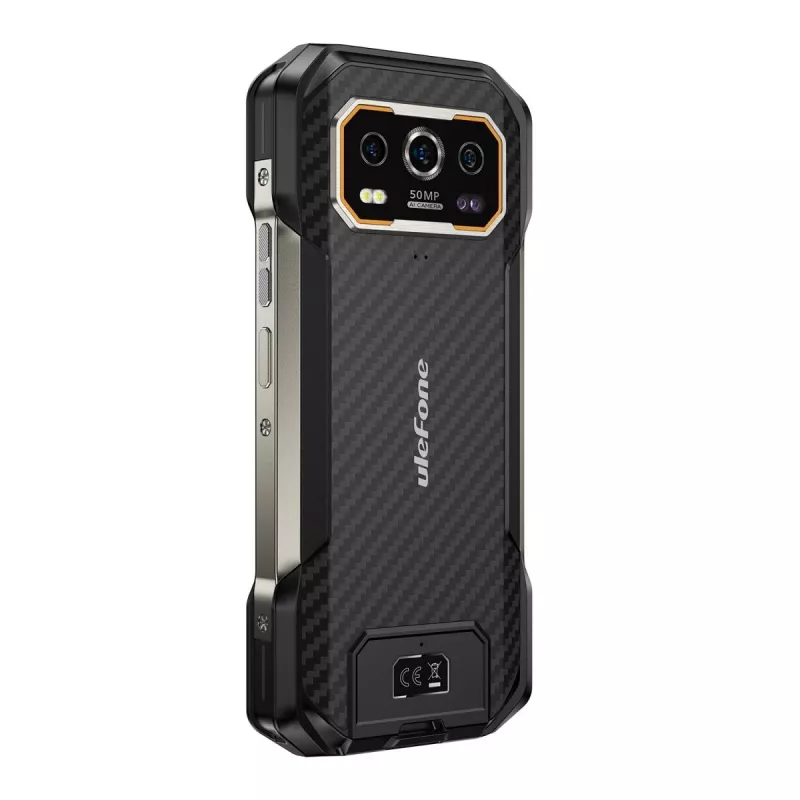 Viedtālrunis Ulefone Armor 27 4G Helio G99 12GB 256GB Melns