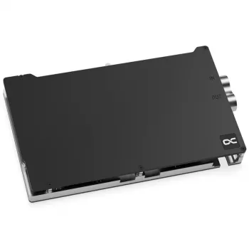 Ūdens bloks + aizmugures plāksne Alphacool ES GPX Copper/Carbon 13395 1/4 inch