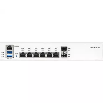 LANCOM R&S Unified Firewall UF-360 - Ugunsmūris - 8 Porti - GigE - 1U - Rack-uzstādāms