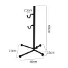 Velosipēdu remonta statīvs MACLEAN MC-434, salokāms, 20 kg, melns