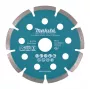 MAKITA dimanta disks 125x22,23 mm segments (sausai griešanai) betonam, granītam, marmoram