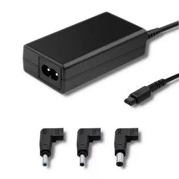 Strāvas adapteris Qoltec 51758 Iekštelpu 65 W Melns