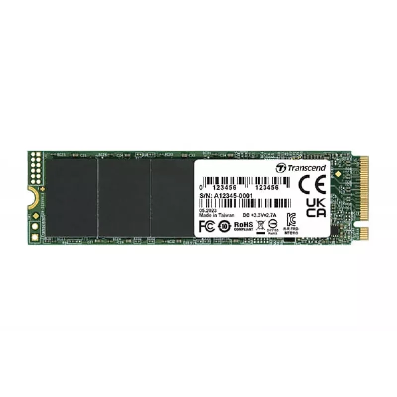 SSD disks Transcend 500 GB M.2 PCI Express 3.0 NVMe TS500GMTE115S