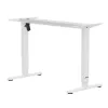 Elektriski regulējams augstuma galds ergo office ER-400 W — maks. augstums 1160 mm, maks. slodze 80 kg