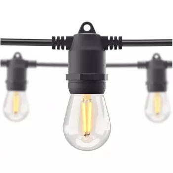 Hombli HBBS-0129 viedā virtenes lampa Wi-Fi 7 W melna 5000 mm