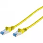 Tīkla kabelis ShiverPeaks S/CONN 75711-0.5Y Dzeltens 0.5m Cat6a S/FTP
