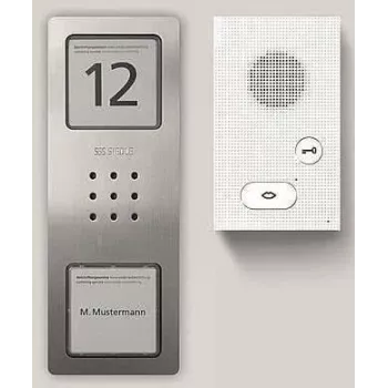 SIEDLE SET CAB 850-1 E/W Audio-Set Basic Nerūsējošais Tērauds (210008742-00)