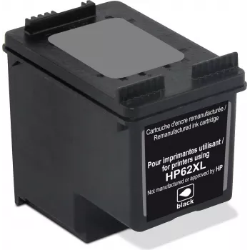 freecolor Kasetne HP 62XL melna remanufactured - pārražota - saderīga
