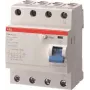ABB F204A-40/0.30 L NĪKSLES DIFERENCIĀLAIS SLĒDZIS 4P, 40A, 30mA, N savienojums (2CSF204123R1400)