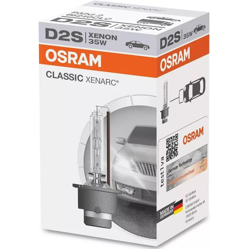 Osram 66240CLC automašīnas spuldze D2S 35 W Xenon