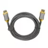 HDMI kabelis IBOX HD08 2 m, HDMI Type A vīriešu–vīriešu, HDMI 2.1, sudraba