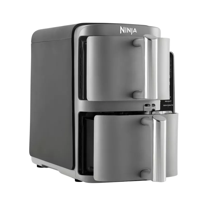 Ninja Double Stack XL Gaisa Frizieris 2 nodalījumi ar temperatūras zondi SmartCook 9.5 L SL451EU