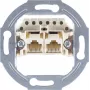 Sienas pieslēguma kontaktligzda ShiverPeaks S/CONN maximum connectivity 2x 8/8 paralēli bez vāka iemontāžai (74231-1)