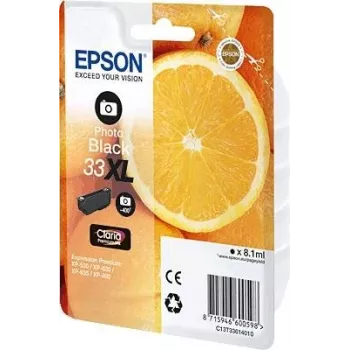 Epson Oranges C13T33614010 oriģinālā tintes kasetne, Foto melna, 1 gab.