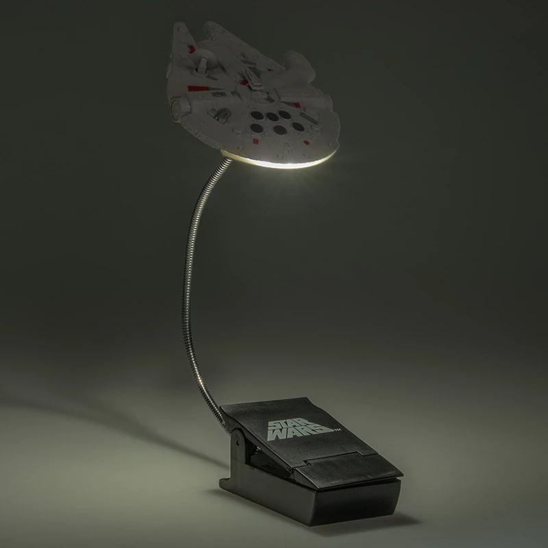 Paladone Star Wars Millenium Falcon Clip Light - Grāmatas gaisma