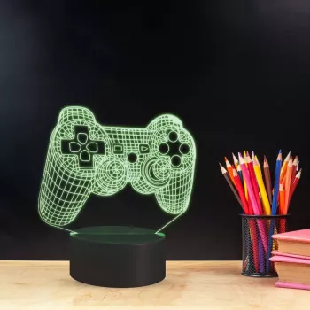 Galda lampa MANTA SNL57RGB RGB 3D gaismas dekorācija