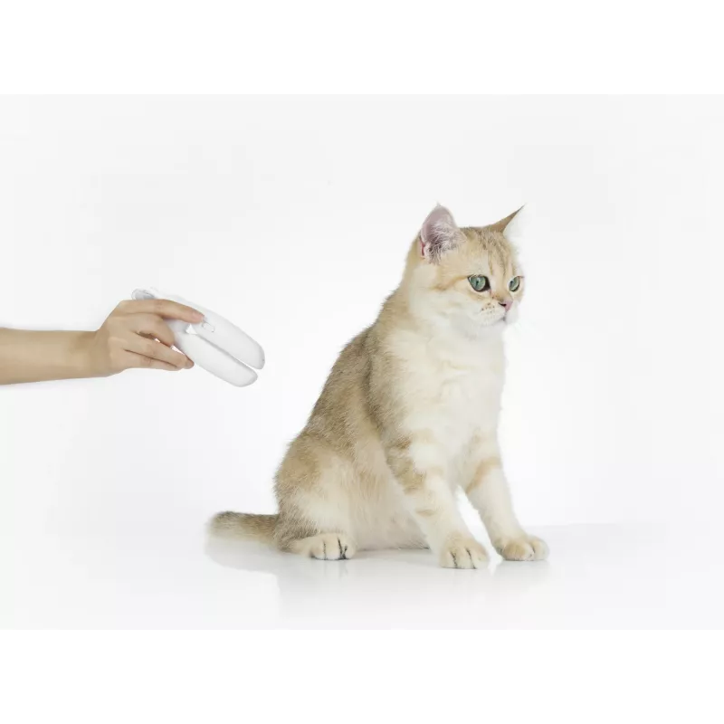 PETKIT PK-N1 nagu šķēres mājdzīvniekiem ar LED gaismu, giljotīnas tipa, plastmasas rokturis