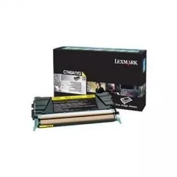 Tonera kasetne Lexmark C746A1YG 6000 lpp Dzeltena