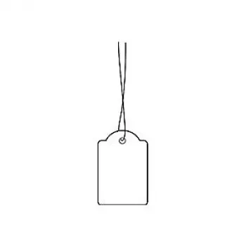 HERMA 6925 marķēšanas birkas ar aukliņu 25x38 mm, baltas, 1000 gab.