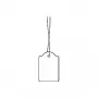 HERMA 6925 marķēšanas birkas ar aukliņu 25x38 mm, baltas, 1000 gab.