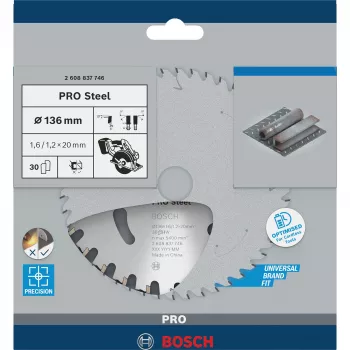 Bosch 2 608 837 746 ripzāģa asmens 13.6 cm 1 gab.