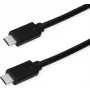 USB kabelis ROLINE GREEN 11.44.9071 USB 3.2 Gen 2x2 0,5 m USB C Melns