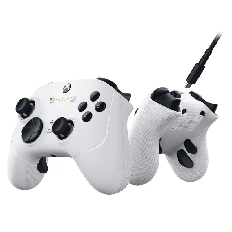 Spēļu kontrolieris Razer Wolverine V3 Pro Balts USB Analogs PC Xbox Series S X