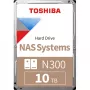 Toshiba N300 iekšējais cietais disks 10 TB 7200 RPM 512 MB 3.5 collas Serial ATA III