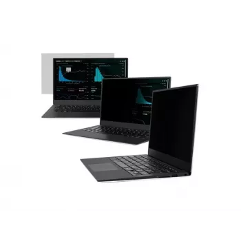Privātuma filtrs NATEC Owl 15.6 collu (344.7×194 mm) bezrāmja 16:9 LCD klēpjdatoriem, saderīgs ar skārienekrānu