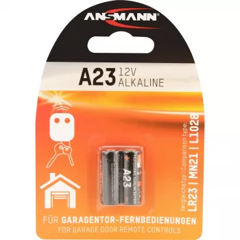 Ansmann 1510-0024 - Vienreizējās lietošanas baterija - LR32A - Sārma - 12 V - 2 gab. - Melna