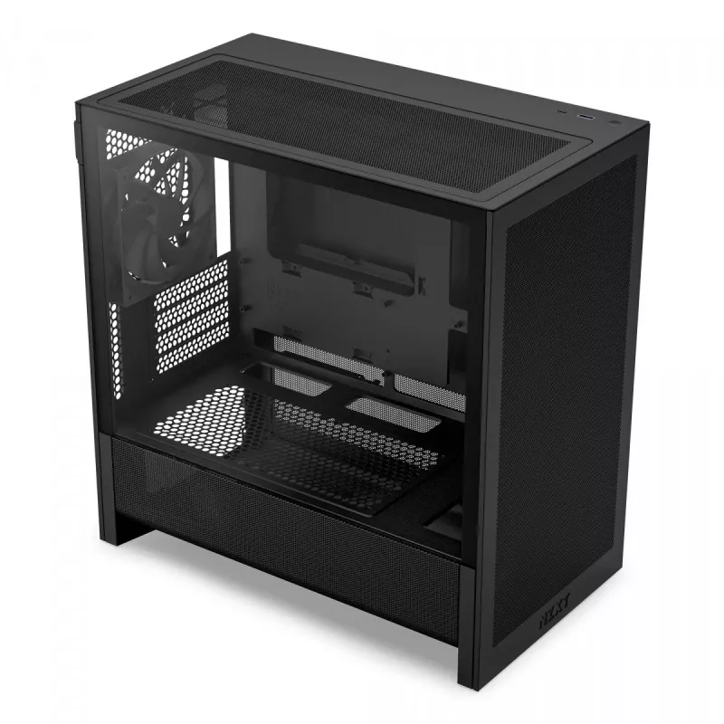 NZXT H3 Flow Micro ATX korpuss - Melns