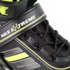 Nils Extreme NH18191 2IN1 Inline Skates MELNI/Laima IZM. L (39-43) Ar Maināmiem Hokeja Slidām