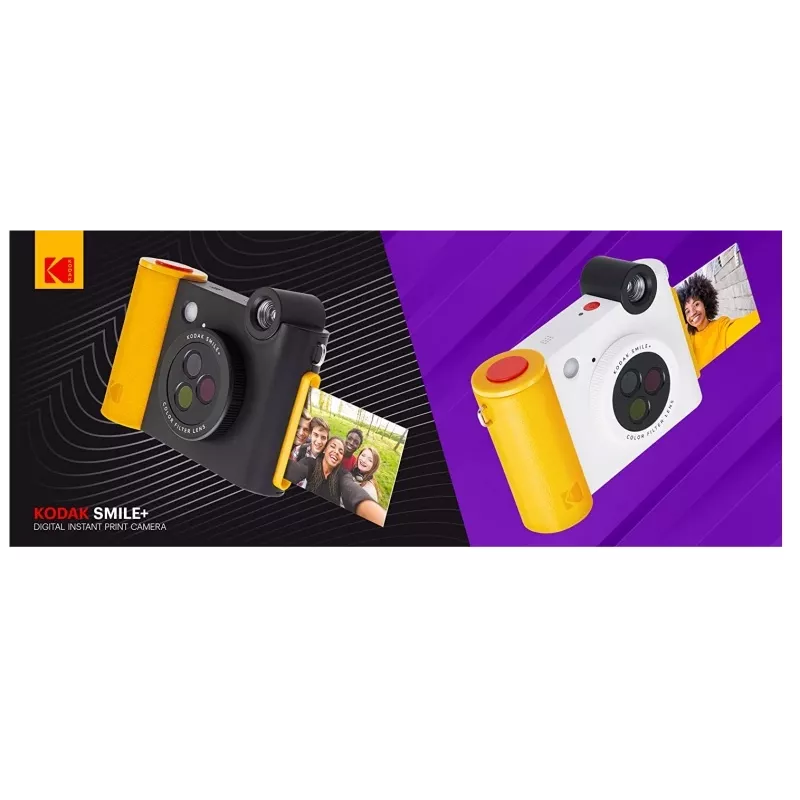 Kodak SMILE+ Momentāno fotogrāfiju kamera, 2x3'', balta