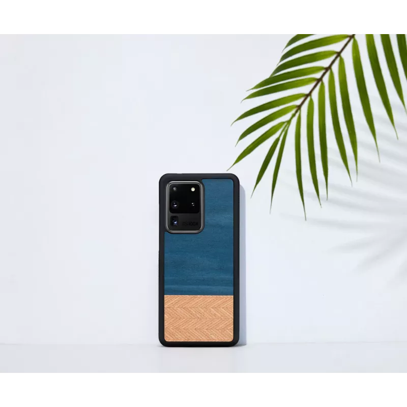 Aizsargmaciņš Man and Wood Galaxy S20 Ultra Denim Black