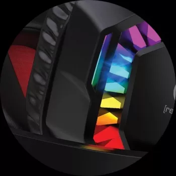 Rebeltec SHARK stereo austiņas ar mikrofonu — vadu, uz-auss dizains
