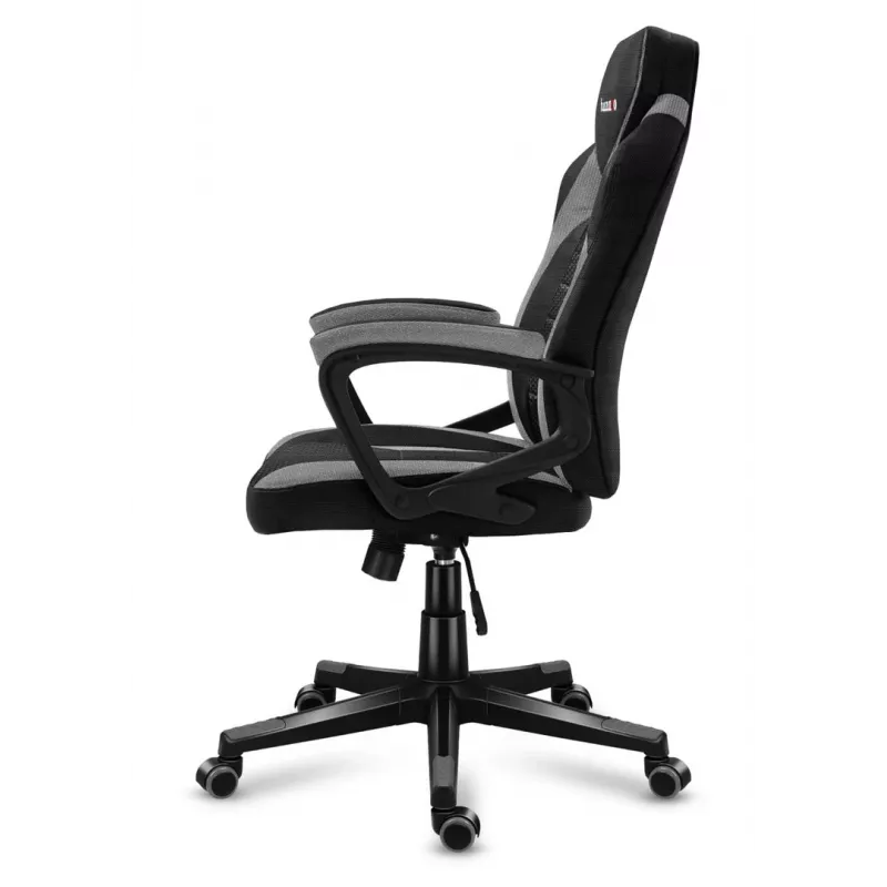 Huzaro FORCE 2.5 GREY MESH Gaming krēsls ar sieta sēdekli Pelēks, Melns