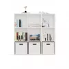 MALAX 3x3 H Balts SHELVING UNIT