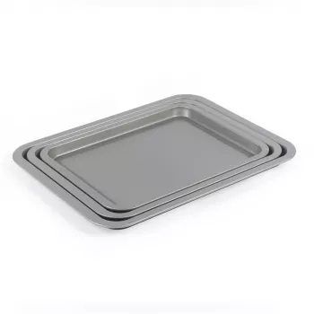 Cepamo paplāšu komplekts Salter BW13674 — 3 neslīdošas cepamās paplātes