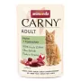 ANIMONDA Carny Adult Chicken and rabbit - mitrā barība kaķiem - 85g