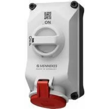MENNEKES 5603506G Sienas kontaktligzda DUO 32A5P6h 400V IP44